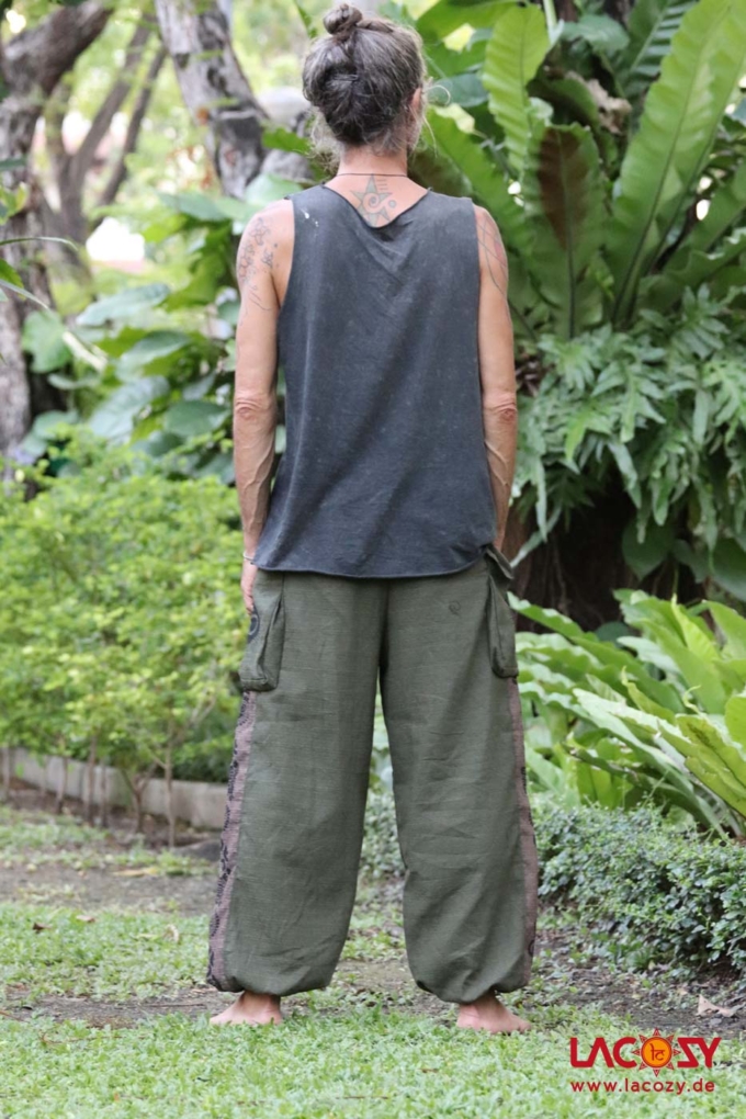 YADU Herrenhose | Baumwolle| KHAKI – Bild 4