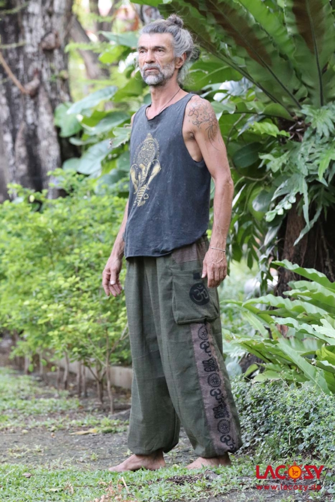 YADU Herrenhose | Baumwolle| KHAKI – Bild 5