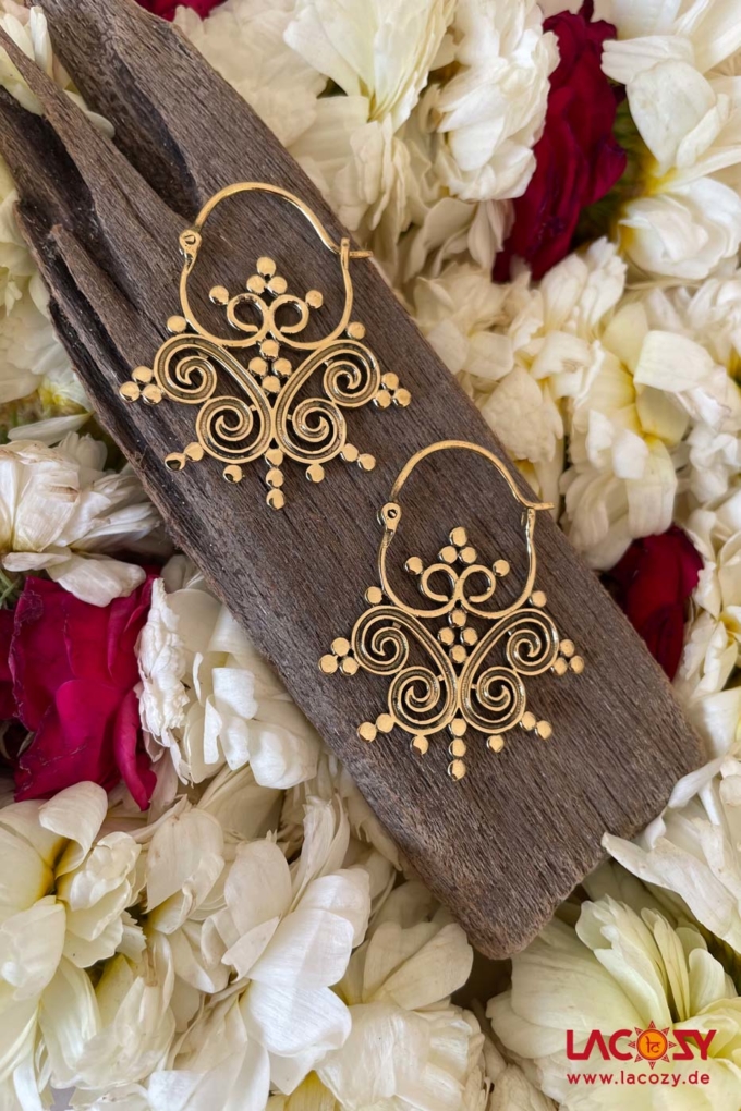 TRIBAL DREAM Ohrringe  Gold – Bild 3