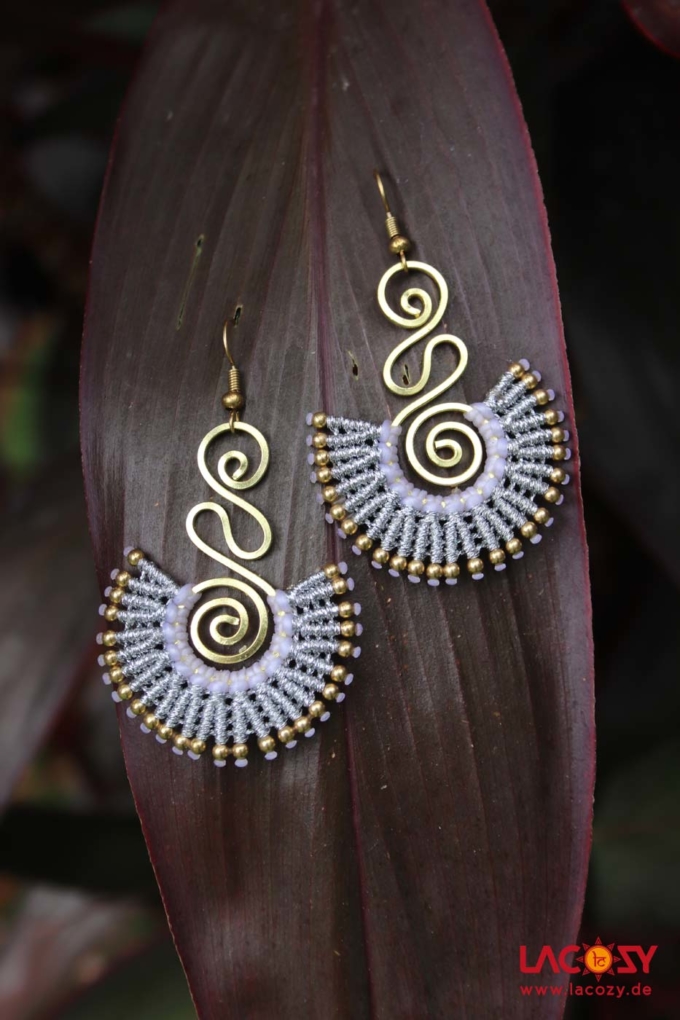 Ohrringe AMILY  Silber | Metallic