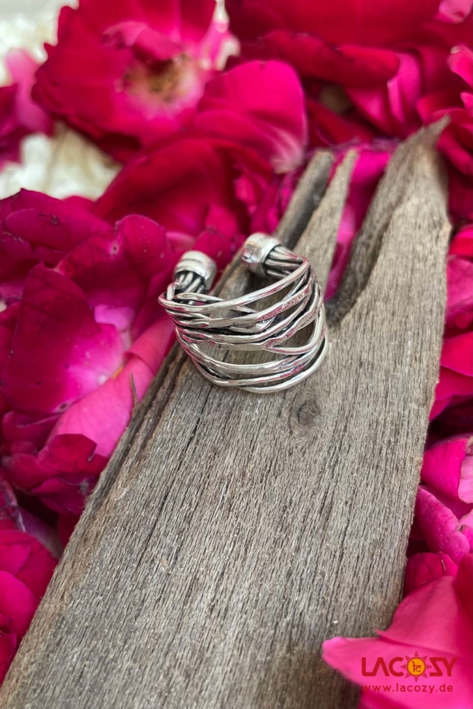 Statement Ring BAYO | Silber – Bild 2