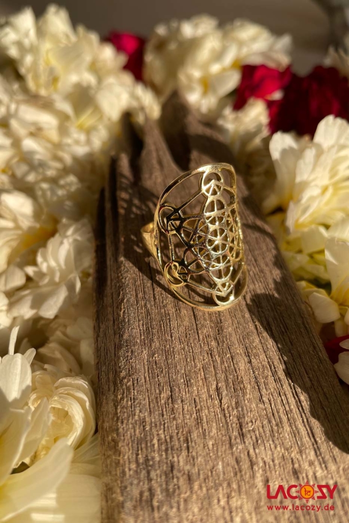 COSMIC CONNECTION Ring  Gold – Bild 3