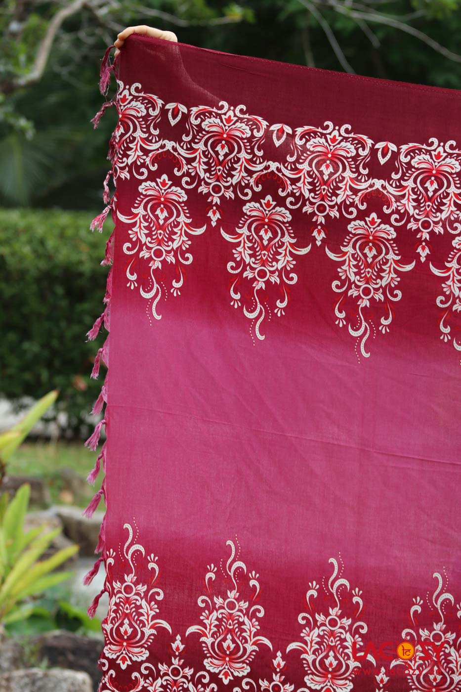 Sarong Strandtuch Unisex COLORFLOW – Bild 6