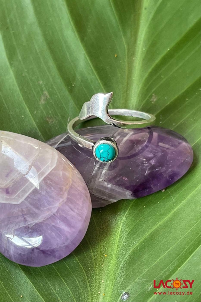 MAUI Ring Silber | Tuerkis – Bild 2