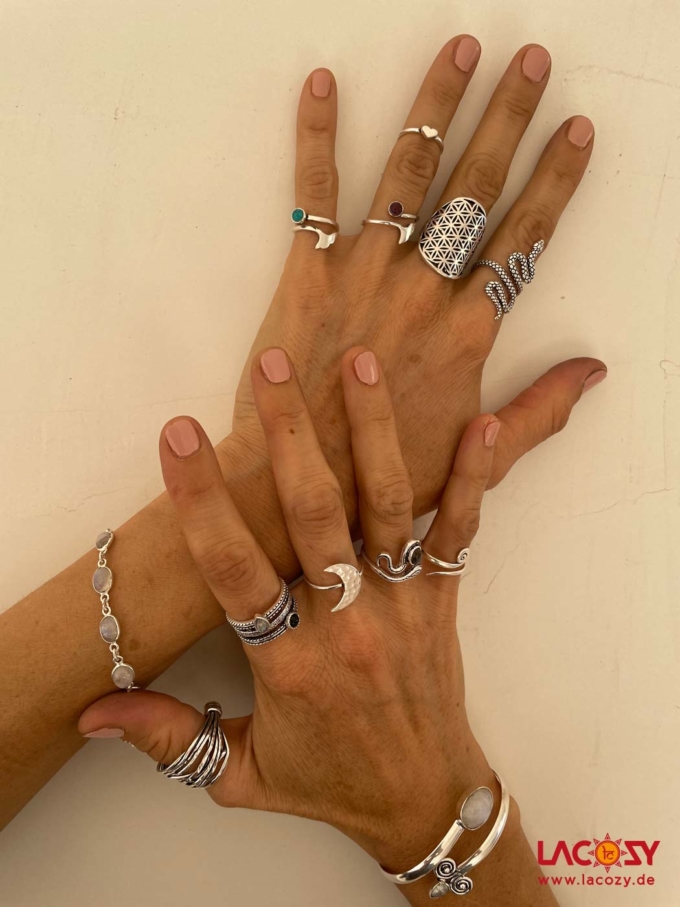 MAUI Ring Silber | Tuerkis – Bild 4