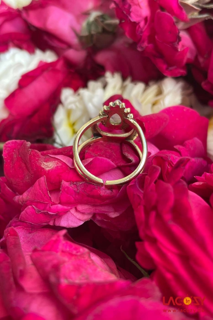 Ring SHIVA MOON mit Mondstein | Gold – Bild 3