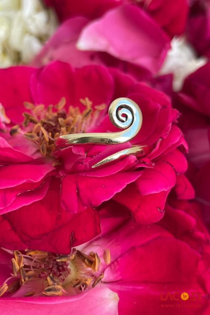 Filigraner SPIRALEN Ring | Gold