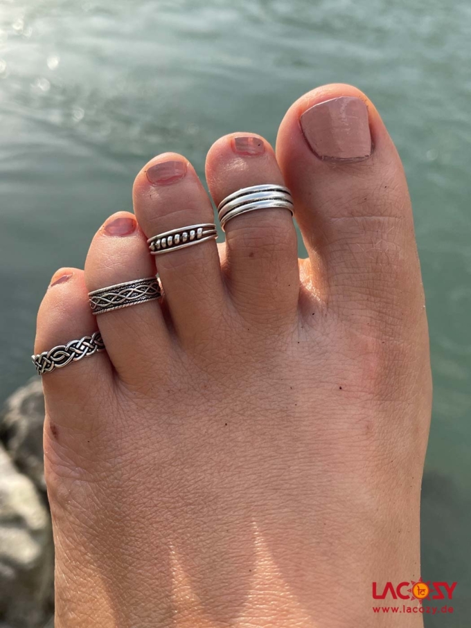 Zehenring DIRYA | 925.- Silber – Bild 2
