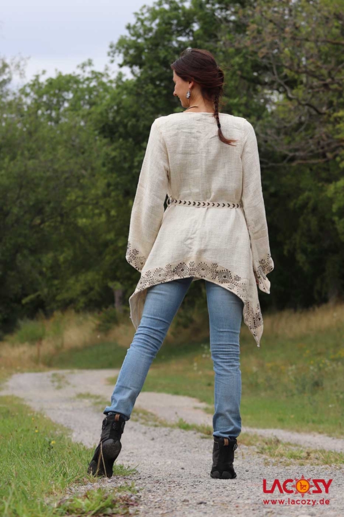 Kimono Cardigan MANA Natur – Bild 2