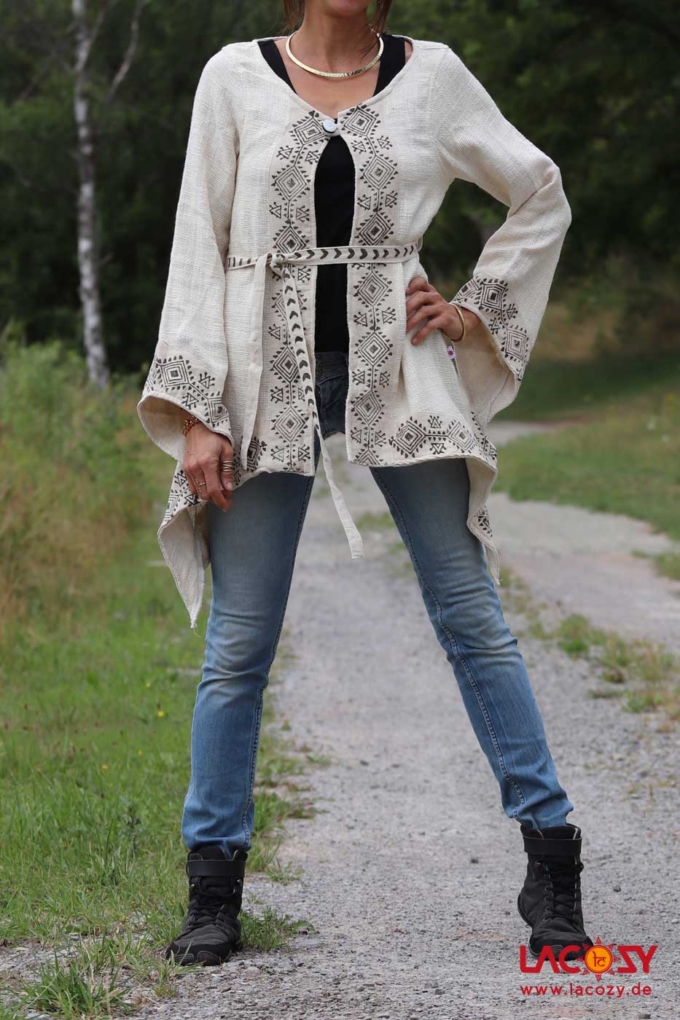 Kimono Cardigan MANA Natur – Bild 4