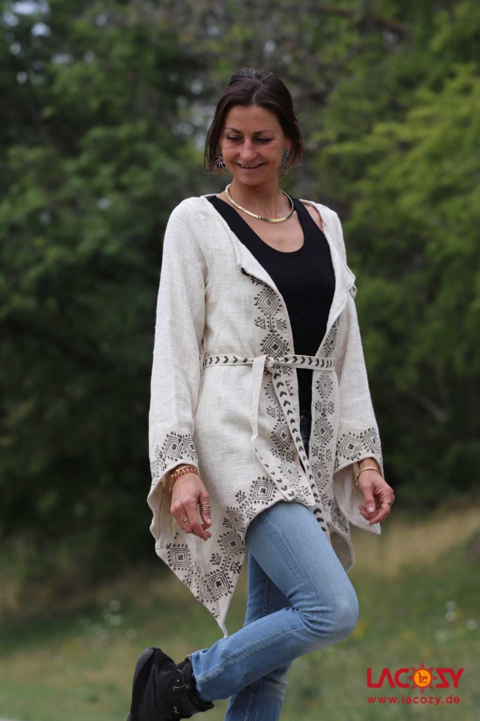Kimono Cardigan MANA Natur – Bild 5
