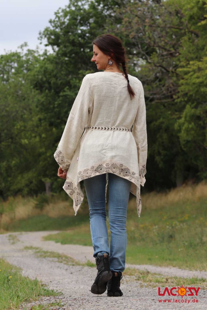 Kimono Cardigan MANA Natur – Bild 6