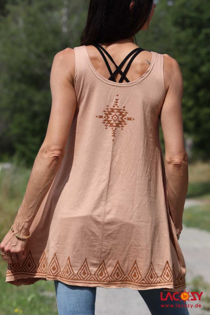 Longtop Tunika SHIRI Creme – Bild 2