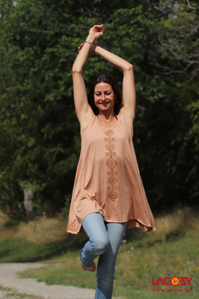 Longtop Tunika SHIRI Creme – Bild 3