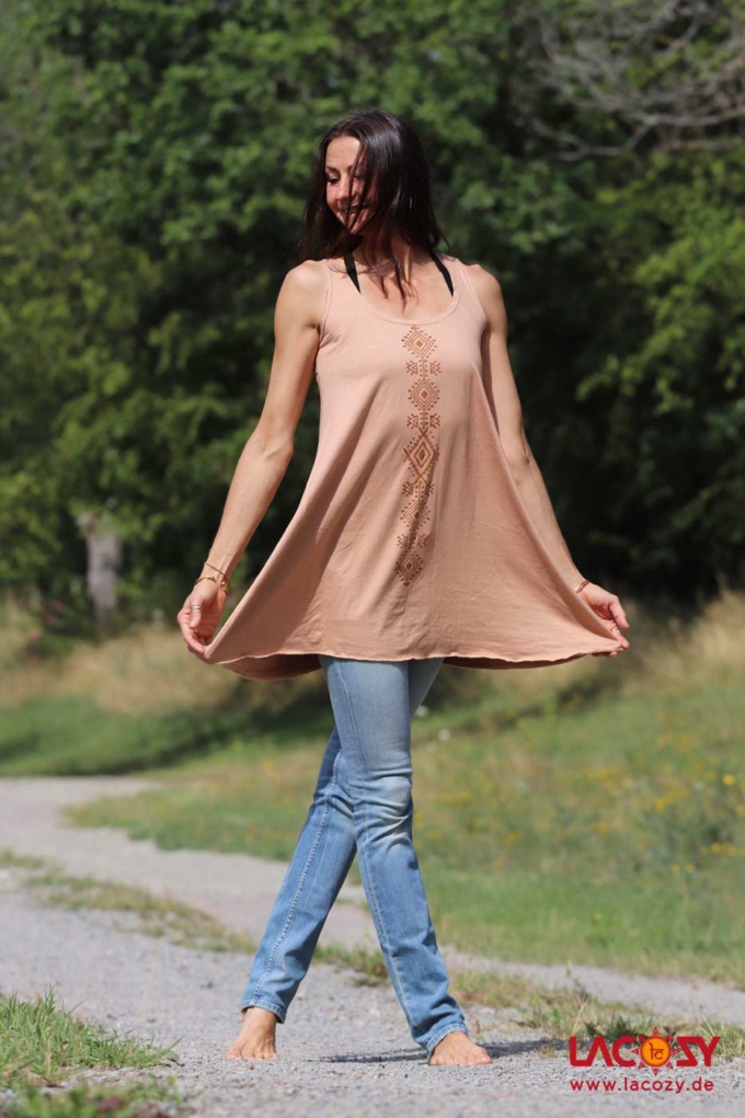 Longtop Tunika SHIRI Creme – Bild 5