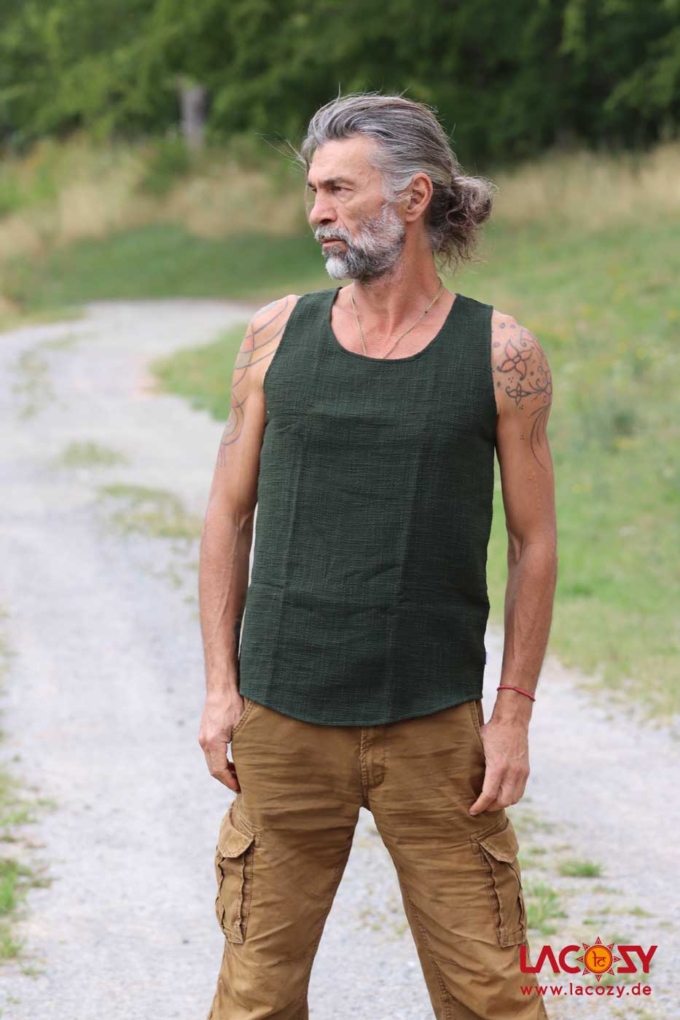 Tank Top SURYA DARK GREEN