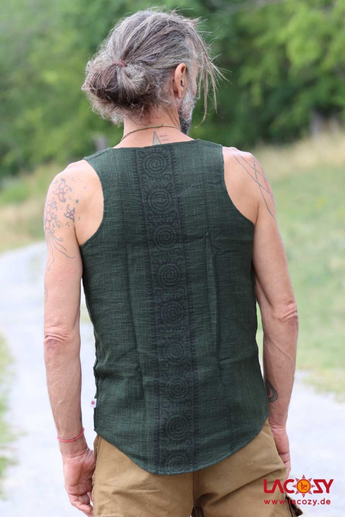 Tank Top SURYA DARK GREEN – Bild 2