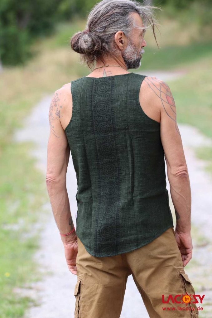 Tank Top SURYA DARK GREEN – Bild 6