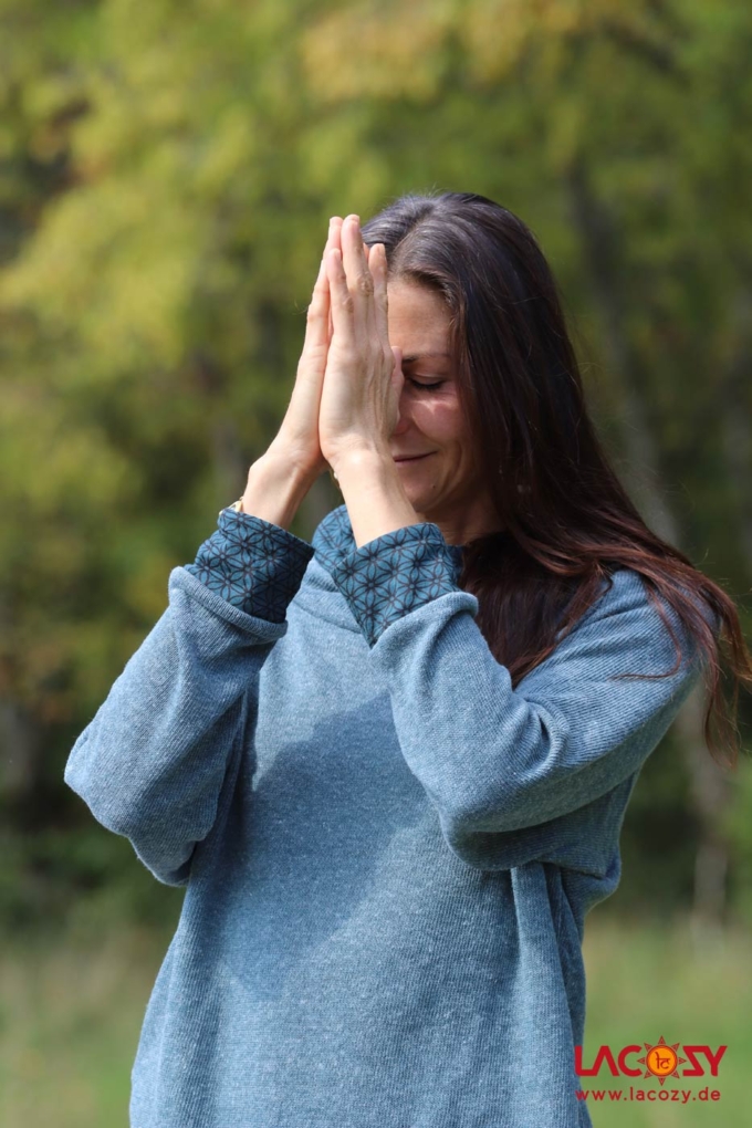 Gemütlicher Pulli LUARA Petrol – Bild 3