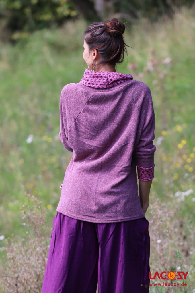 Gemütlicher Pulli LUARA | Rosa – Bild 2