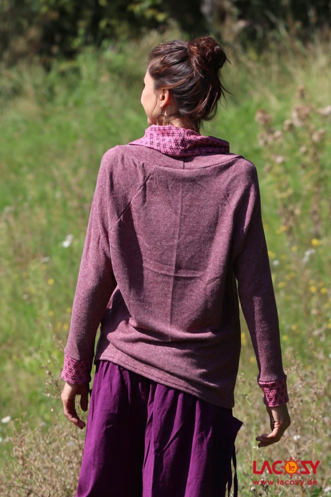 Gemütlicher Pulli LUARA | Rosa – Bild 6