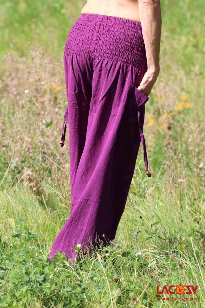 Pumphose Yogahose FLOW | Violett – Bild 4