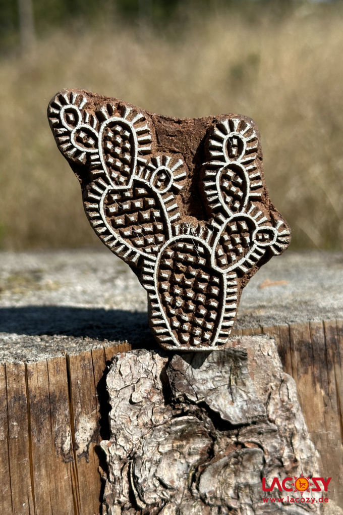 Holzstempel CACTUS – Bild 2