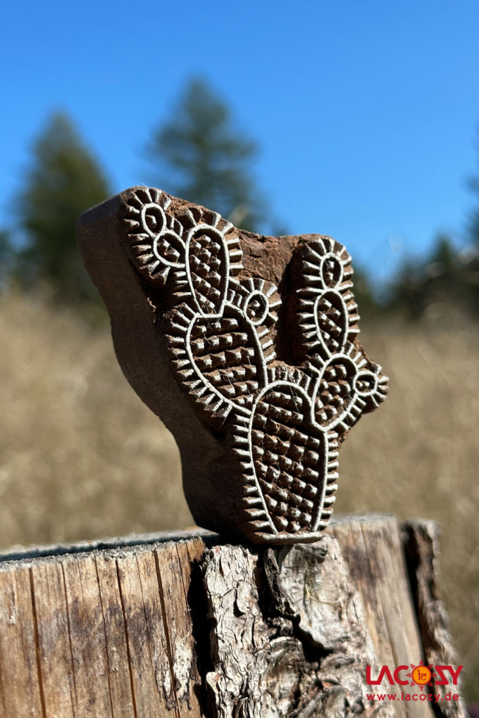 Holzstempel CACTUS – Bild 3