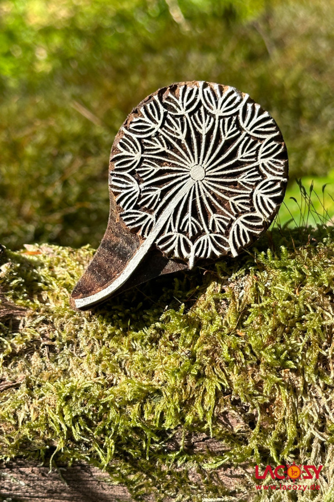 Holzstempel PUSTEBLUME