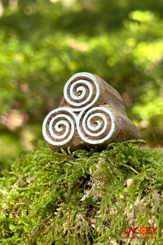 Holzstempel TRISKELE