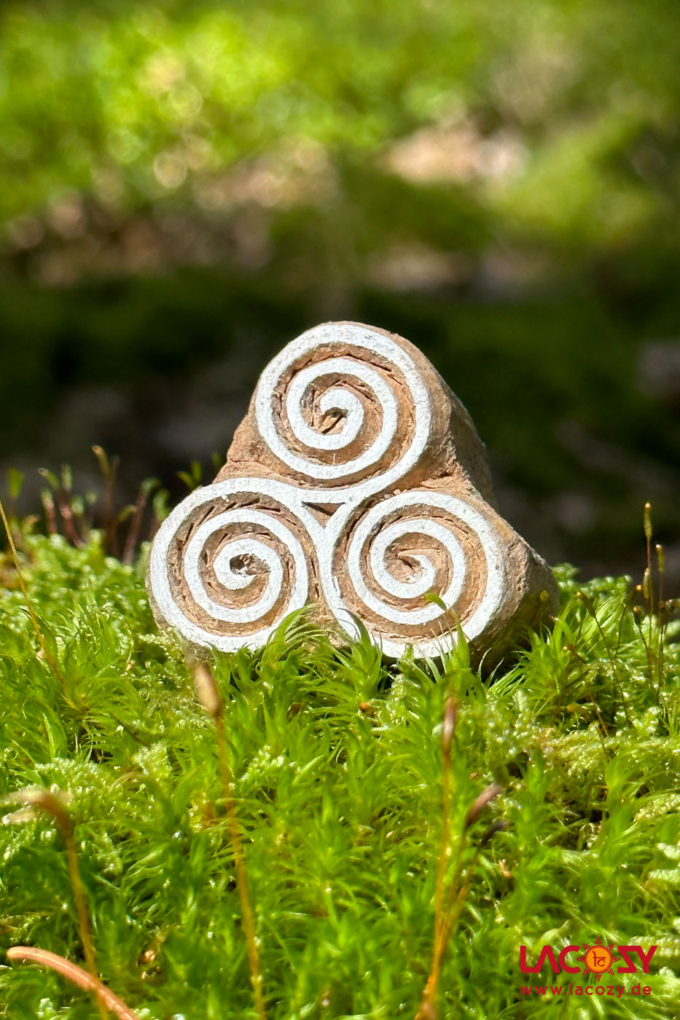Holzstempel TRISKELE – Bild 4