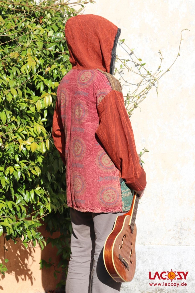 Patchwork Hoodie OM SPIRIT – Bild 2
