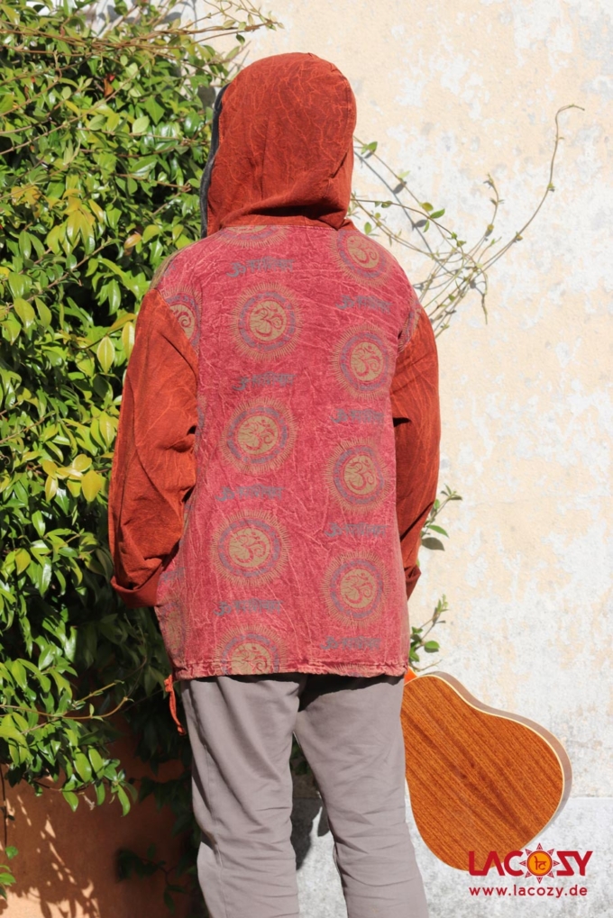 Patchwork Hoodie OM SPIRIT – Bild 3