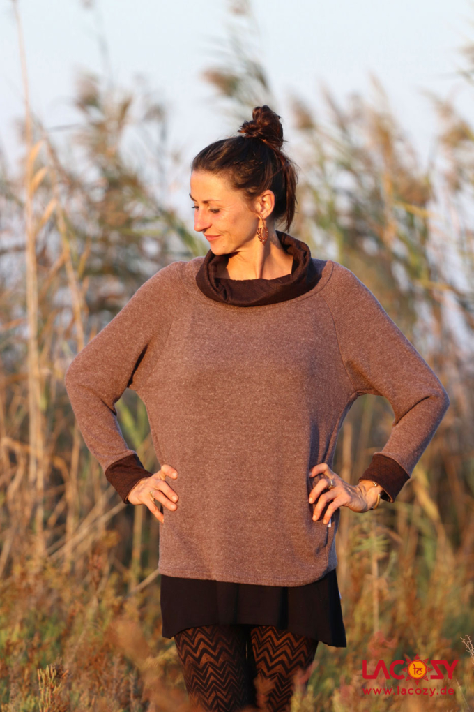 Gemütlicher Pulli LUARA Braun