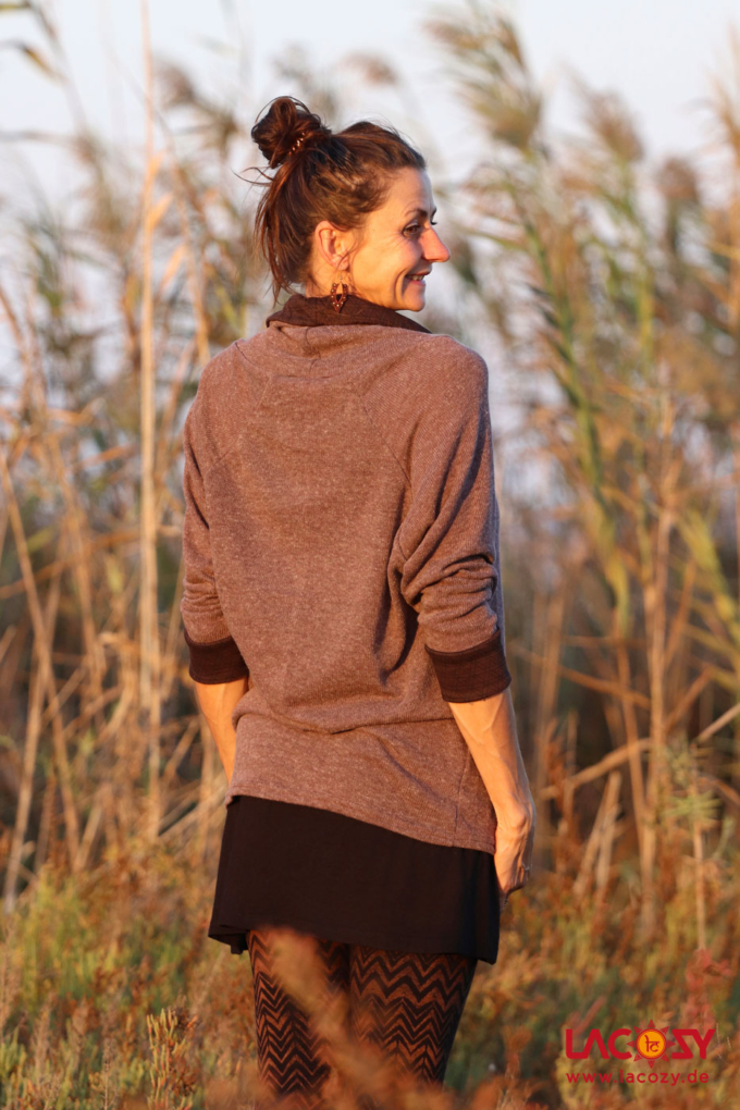 Gemütlicher Pulli LUARA Braun – Bild 3