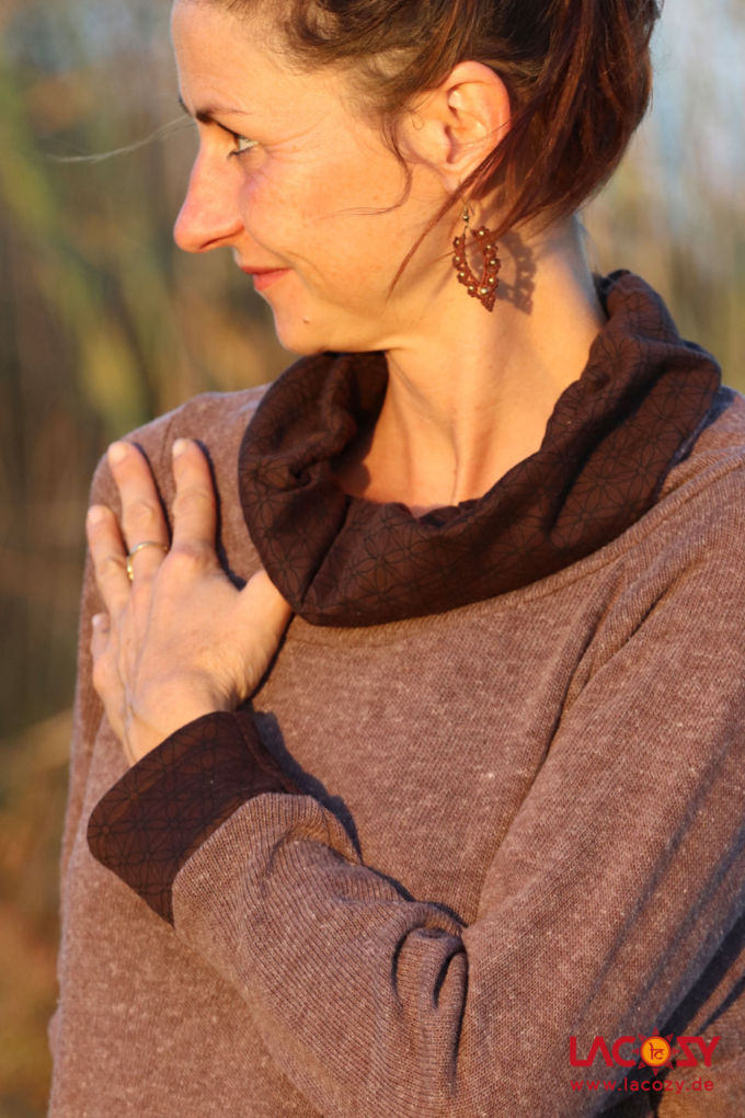 Gemütlicher Pulli LUARA Braun – Bild 4