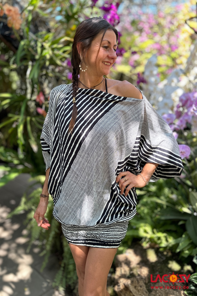 3-in-1 Allrounder STRIPES | Black-White – Bild 5