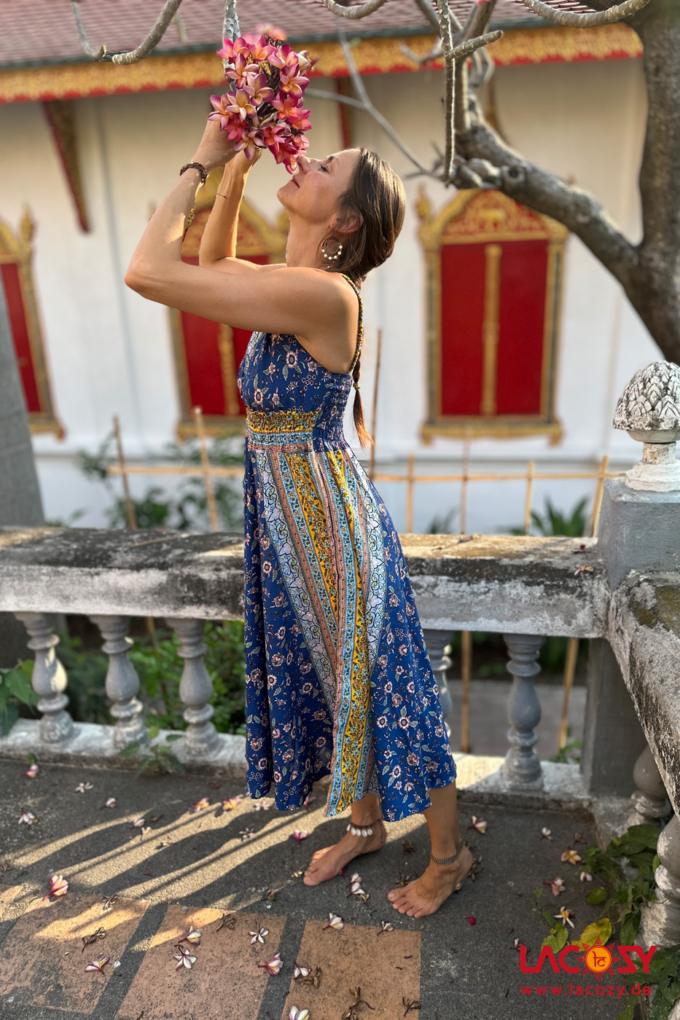 Sommerkleid ALMA | Blau – Bild 6