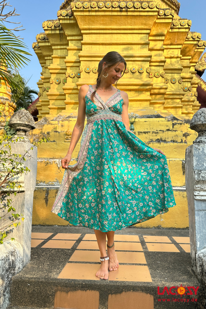 Sommerkleid ALMA | Grün – Bild 2