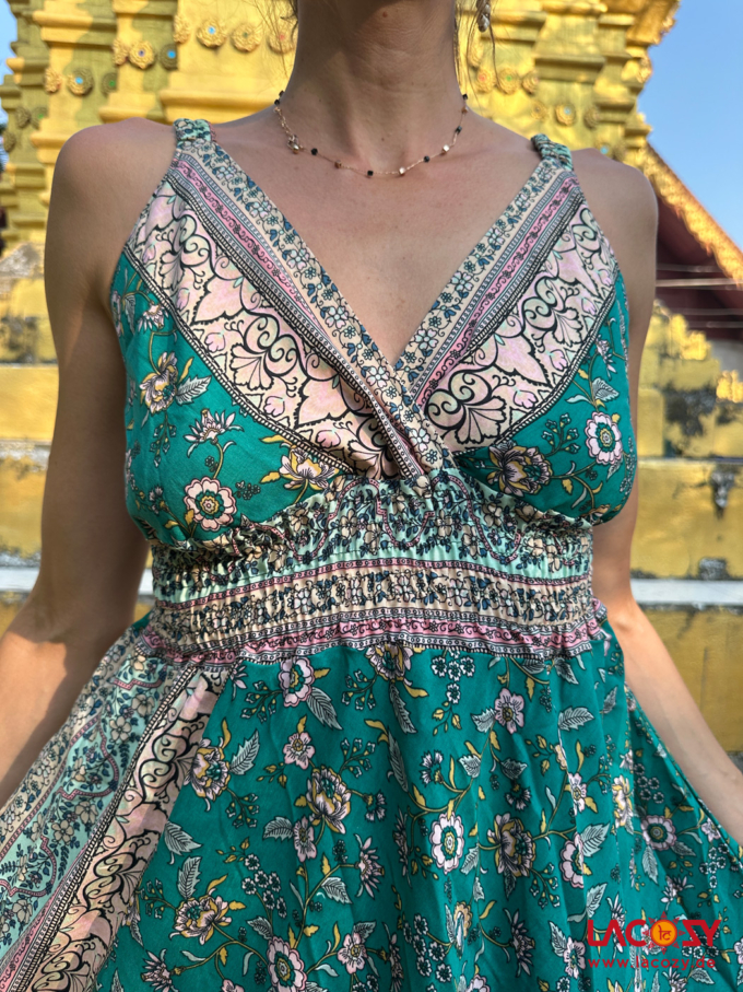 Sommerkleid ALMA | Grün – Bild 5