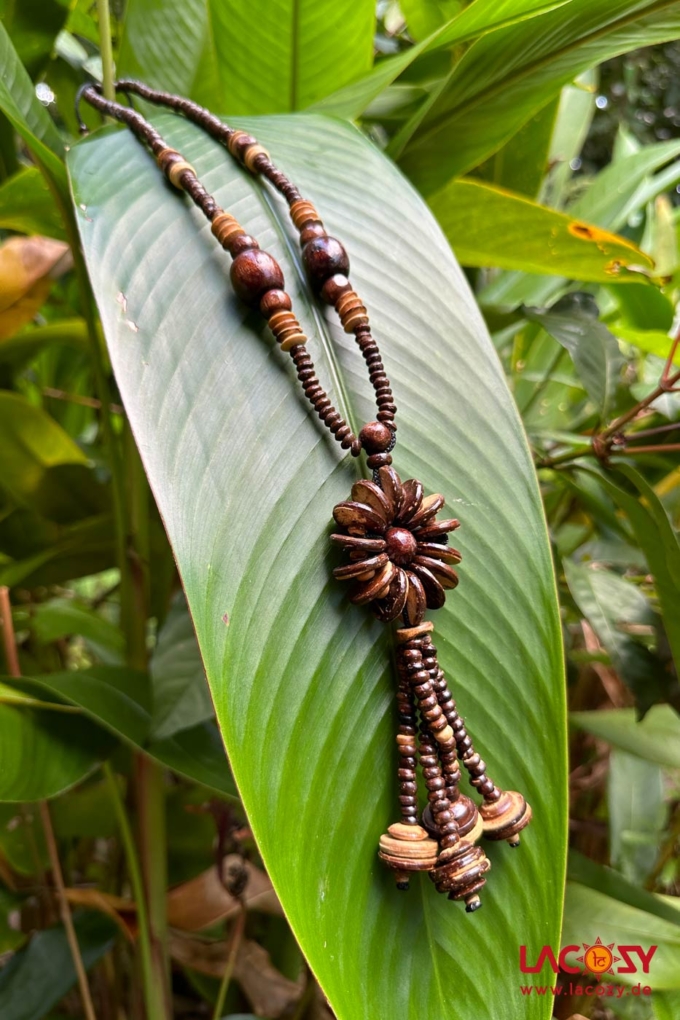 Kette COCO aus Kokosnuss – Bild 2