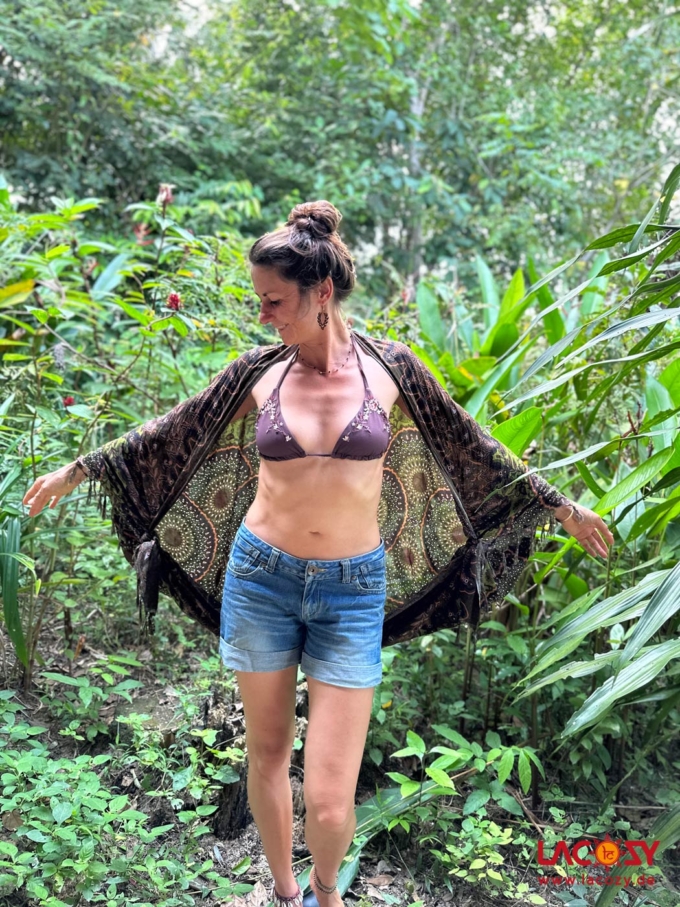 Sarong MANDALA | Grün - Braun – Bild 3