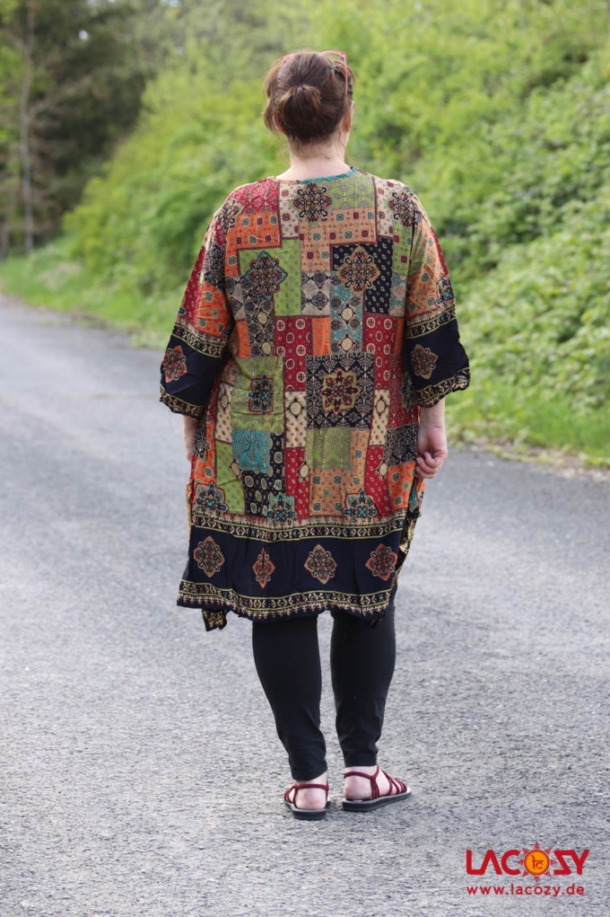 Weite Tunika ORIENTAL PATCHWORK – Bild 2