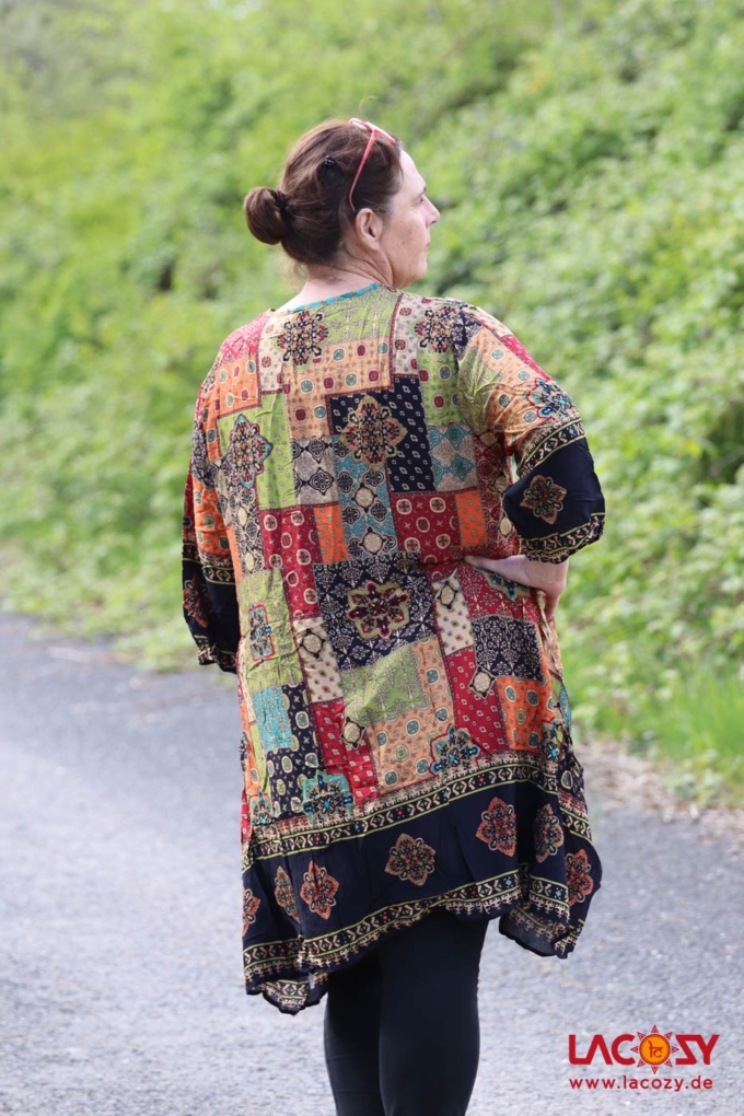 Weite Tunika ORIENTAL PATCHWORK – Bild 5