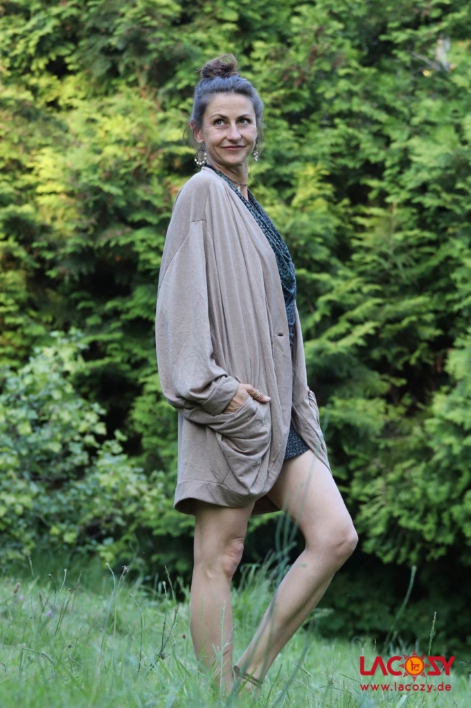 Oversize Cardigan | Kimono ZOE | Creme