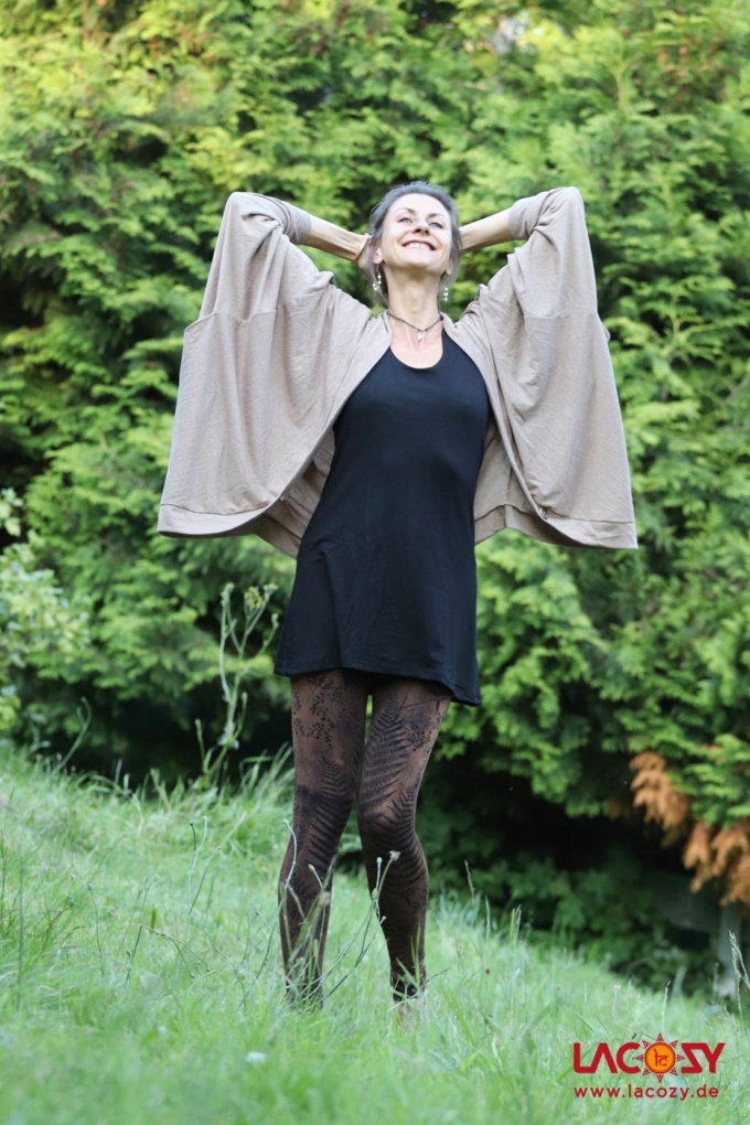 Leggins mit FARN Design | Braun – Bild 6