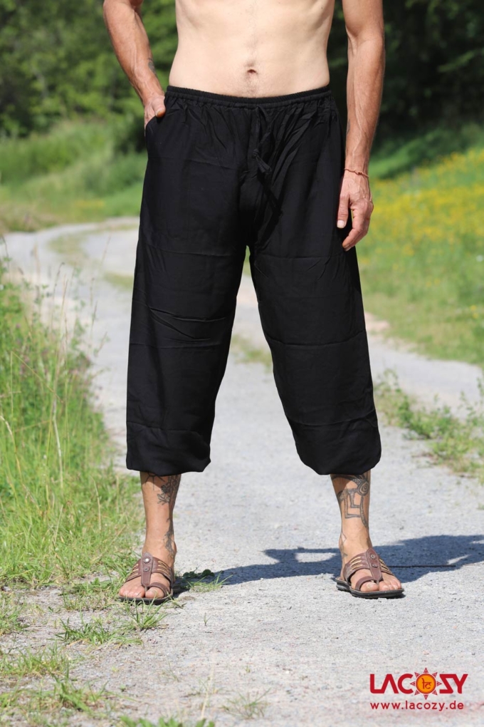 Luftige Pumphose UNISEX | SCHWARZ – Bild 2