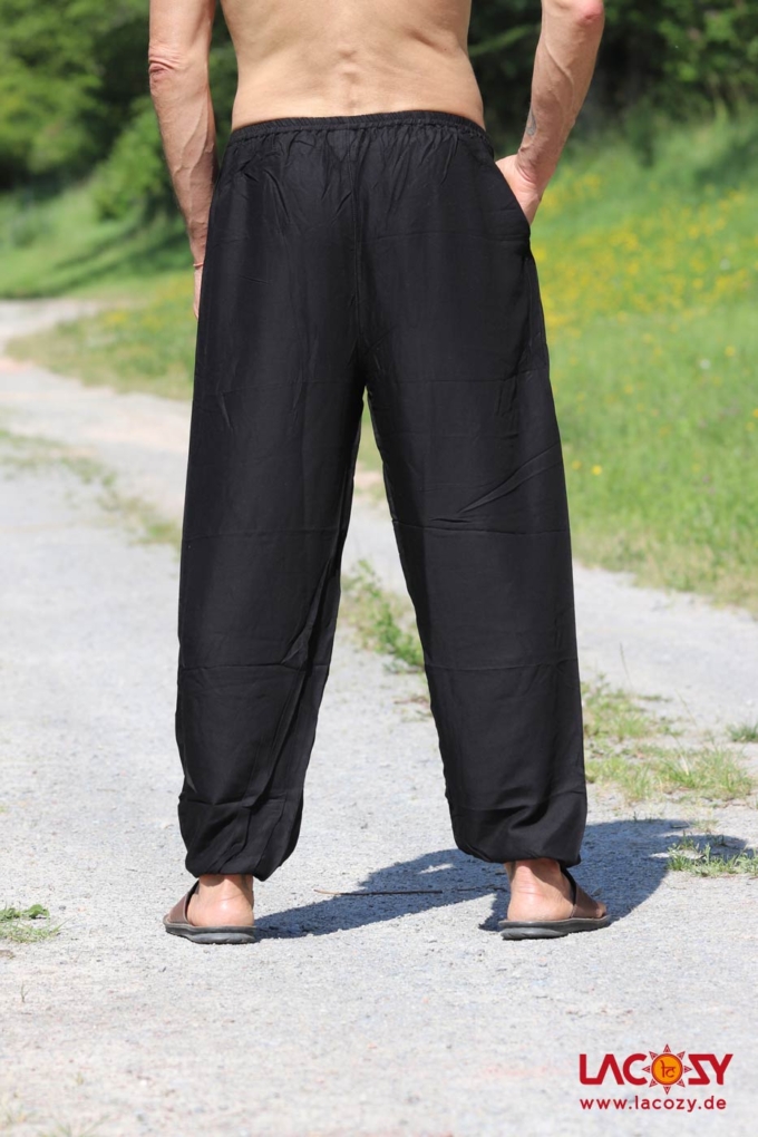 Luftige Pumphose UNISEX | SCHWARZ – Bild 4