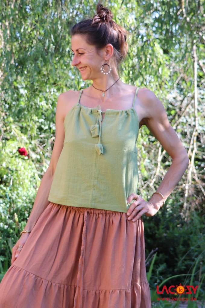 Trägertop ENYA Tanktop | Apfelgrün – Bild 3