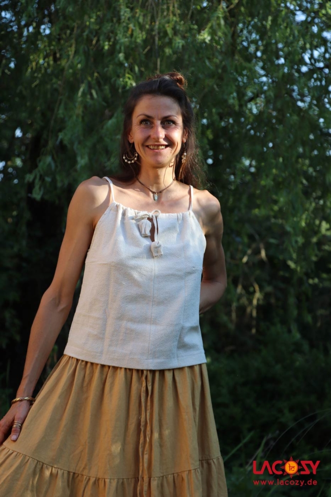 Trägertop ENYA Tanktop | Creme – Bild 4